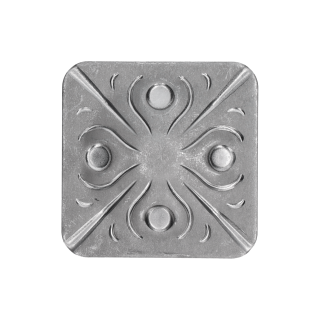Pätka 3D, 76 x 76 x 2/7 mm, výlisok