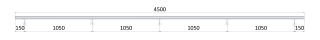 Madlo ø 42,4 x 4500 mm, leštená nerez AISI 304