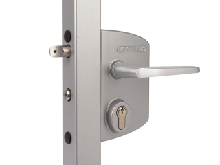 Zámkový set LAKQ U2 pre profil 30 - 50 mm, voliteľná RAL Locinox farba 6005