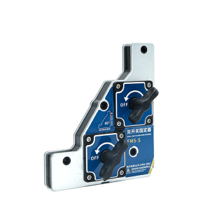Dvojitý zvárací magnet 90°, 135 x 112 x 18 mm
