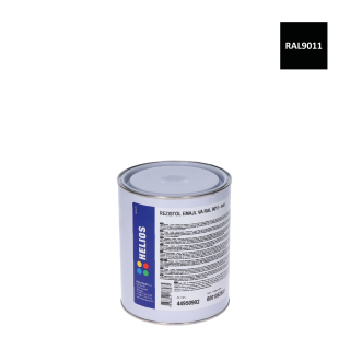 REZISTOL EMAIL farba na zinok čierna RAL 9011-matná, 1kg