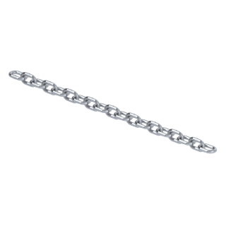 Reťaz ø 6 mm, oko 36 x 23 mm, pozinkovaná