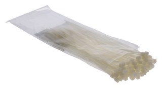 Sťahovacia páska 4,8 x 300 mm, natural, 100 ks