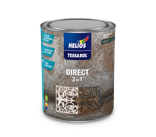 DOPREDAJ TESSAROL DIRECT 3v1, RAL 9005 2500 ml