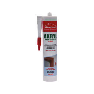 Tmel akrylový univerzálny biely 310 ml
