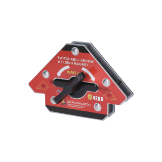 Zvárací magnet, 42 kg, uhly: 45°, 90°, 135°, neodymový