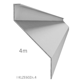 Z-profil lamela 23 x 75 x 30 x 1,5 x 4000 mm, pozink