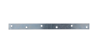 Plochá spojka 296 x 22 x 2 mm, pozink, diery ø 4,5 mm