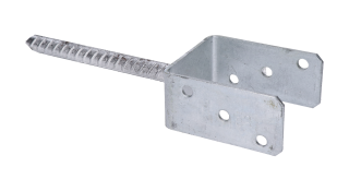 DOPREDAJ pätka stĺpika U 91 x 120 x 324 x 4 mm, pozink