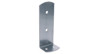 Pätka stĺpika 60 x 62 x 170 x 2 mm, pozinkovaná