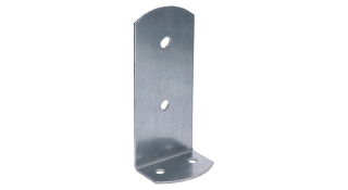 Pätka stĺpika 90 x 63 x 200 x 3 mm, pozinkovaná