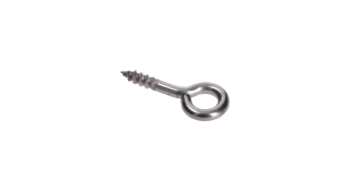 Nerezová skrutka s okom do dreva, AISI 304, 3 x 25 mm