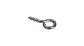 Nerezová skrutka s okom do dreva, AISI 304, 3,5 x 25 mm