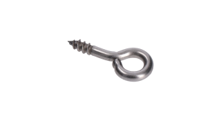 Nerezová skrutka s okom do dreva, AISI 304, 4 x 30 mm