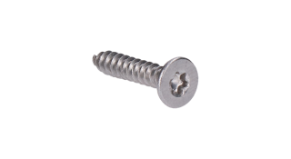 Nerezová skrutka samorezná 3,5 x 19 mm, zápustná, AISI 304