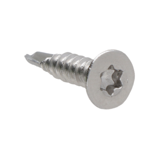 Skrutka samovrtná 4,2 x 13 mm, zápustná, TX20, AISI 304