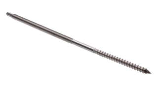 Závitový vrut 10 x 300 mm samorezný/metrický závit, AISI 304
