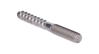 Závitový vrut 6 x 60 mm samorez/metrický závit, AISI304