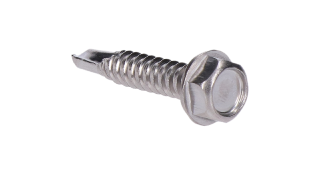 Skrutka samovrtná 4,8 x 32 mm, šesťhranná, DIN 7504/AISI 304