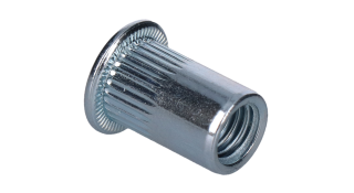 Nitovacia matica M4, plochá hlava, VZ, L = 10 mm