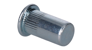 Nitovacia matica M8 plochá hlava, uzavretá, L = 21,5 mm