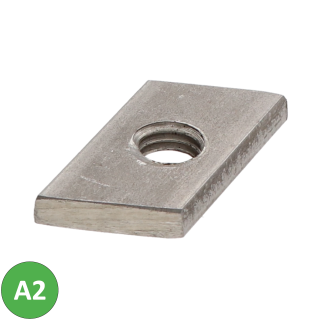 Jazdec pre nosník M8 pre profily 27 x 18/28 x 30 mm, nerez