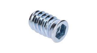 Závrtná matica M10 x 25 mm, imbus šesťhran, pozink