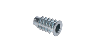 Závrtná matica M6 x 20 mm, imbus šesťhran, pozink
