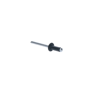 Trhací nit 4 x 8 mm, telo - hliník 5050/tŕň - oceľ, RAL 8019