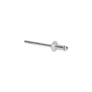 Trhací nit 4 x 10 mm, hliník 5050/pozink oceľ DIN 7337