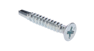 Skrutka samozávrtná 3,9 x 32 mm, zápustná hlava PZ a vrtáčik