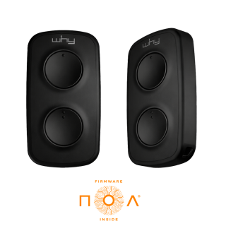 Vysielač LITE MINI NOA 2-kanál, 433 MHz, čierna