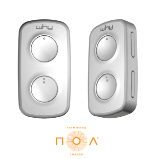 Vysielač Evo2 NOA MINI 4-kanál, 433/868 MHz, sivý