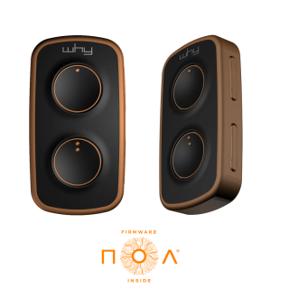 Vysielač Evo2 NOA MINI 4-kanál, 433/868 MHz, tabak