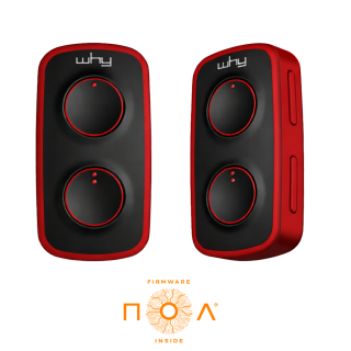 Vysielač Evo2 NOA MINI 4-kanál, 433/868 MHz, vulkán