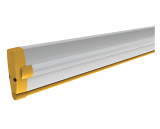 803XA-0050 biele lakované Al rameno, 90 x 35 x 4050 mm