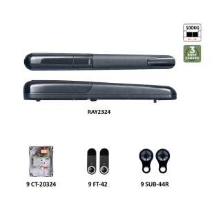 900KRAY2324KSD RAYKIT pre dvojkrídlovú bránu do 3 m/krídlo