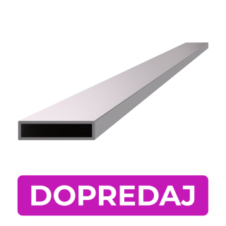 DOPREDAJ profil 40 x 10 x 1,5 x 5000 mm, brúsená AISI 304