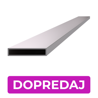 DOPREDAJ profil 50 x 10 x 1,5 x 1000 mm, brúsená AISI 304