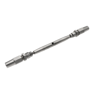 Šponovák pre lanko ø 4 mm závit M6/LH6, brúsená AISI 304