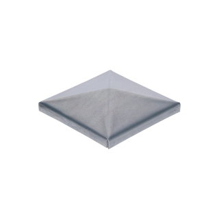 Strieška plechová, pozink, 50 x 50 x 1,5 mm