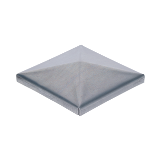Strieška plechová, pozink, 80 x 80 x 1,5 mm