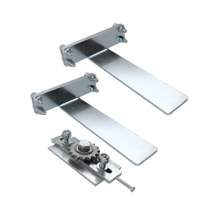 Napínák s konzolami pro jedno/dvoukřídlá průmyslová vrata