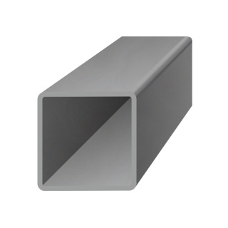 Uzavretý profil 15 x 15 x 1,5 x 3000 mm, oceľ S235, hladký