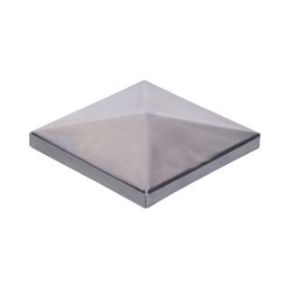 Strieška plechová 80 x 80 mm, hrúbka 1,5 mm