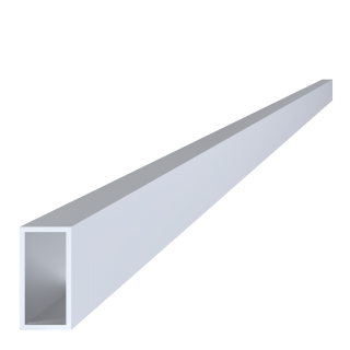 Hliníkový jokel 40 x 20 x 2 x 6000 mm, bez úpravy
