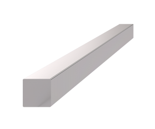 DOPREDAJ! Štvorhran 12 x 12 x 3000 mm, bez úpravy AISI 304