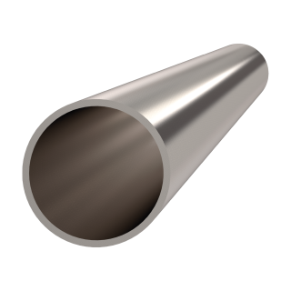 Trubka ø 40,0 x 2 x 6000 mm, brúsená nerez AISI 304