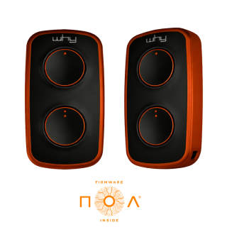 Vysielač LITE MINI NOA 2-kanál, 433 MHz, čierno-oranžový