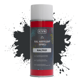 Farba v spreji - RAL 7021, 400 ml